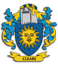 CLEARE Coat of Arms